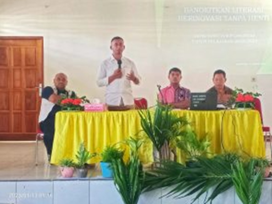 Workshop literasi kolaborasi sinkron dan smps katolik St yusup