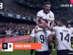 Valencia Tahan Real Madrid 2-2 , Vini Jr Jadi Aktor Penting
